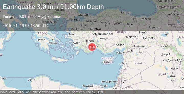Map of WESTERN TURKEY