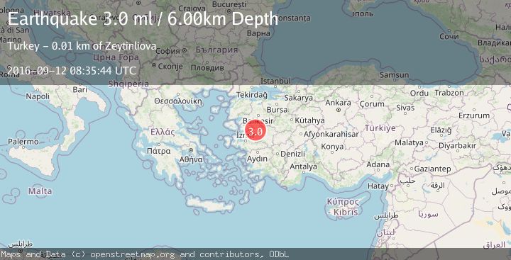 Map of WESTERN TURKEY