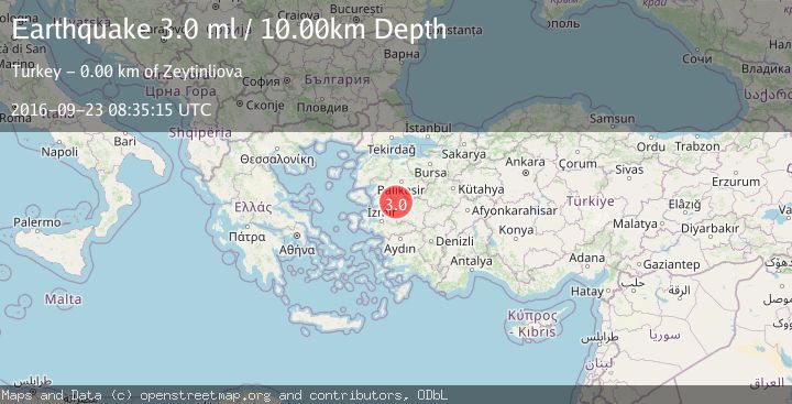 Map of WESTERN TURKEY