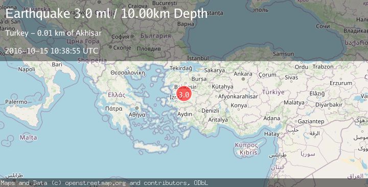 Map of WESTERN TURKEY