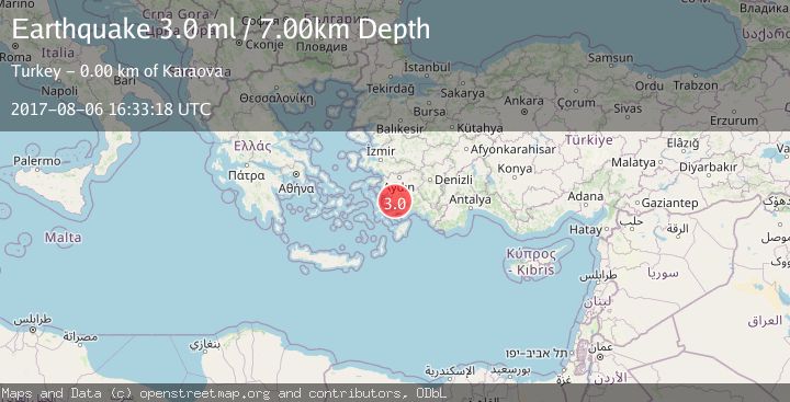 Map of WESTERN TURKEY