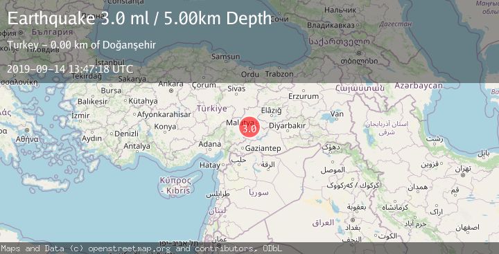 Map of CENTRAL TURKEY