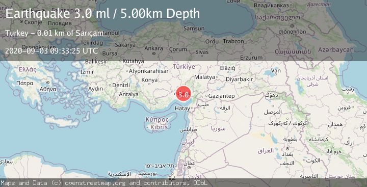 Map of CENTRAL TURKEY