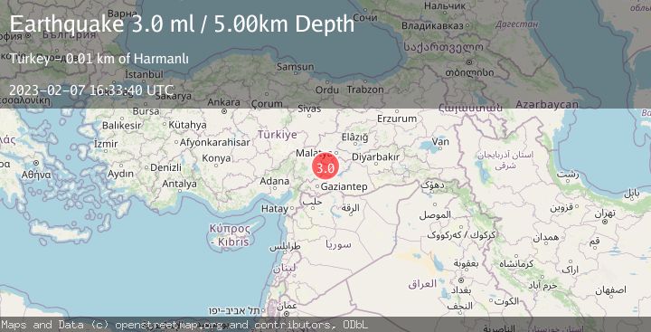 Map of CENTRAL TURKEY