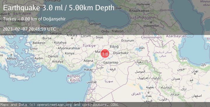 Map of CENTRAL TURKEY