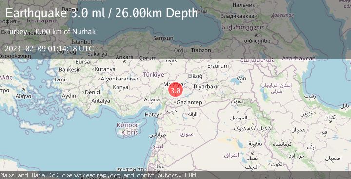 Map of CENTRAL TURKEY
