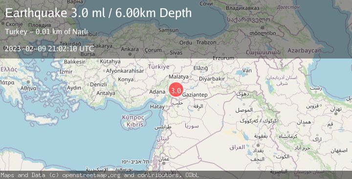 Map of CENTRAL TURKEY