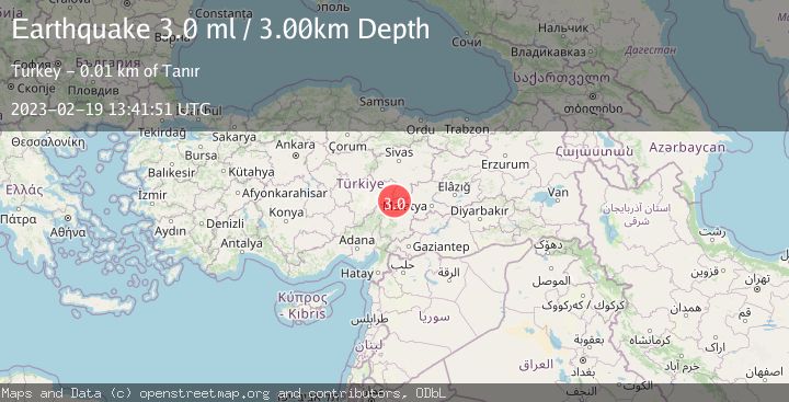 Map of CENTRAL TURKEY