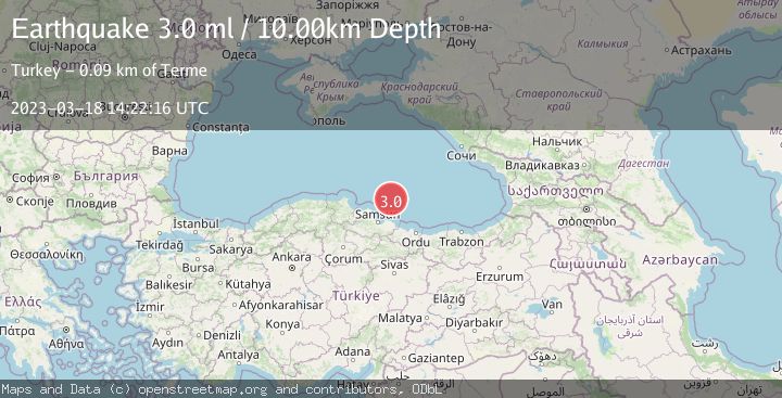 Map of BLACK SEA