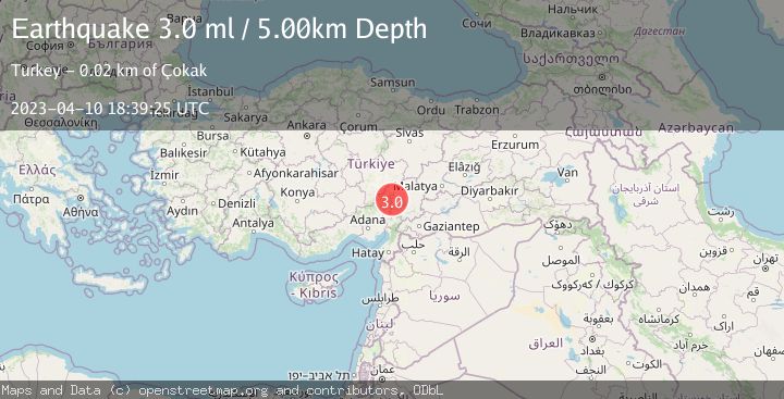 Map of CENTRAL TURKEY