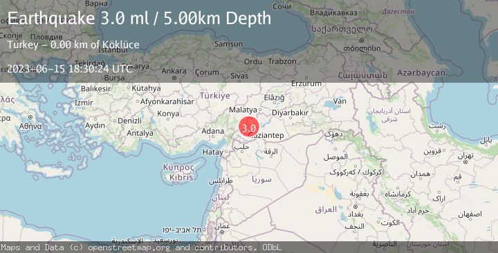 Map of CENTRAL TURKEY