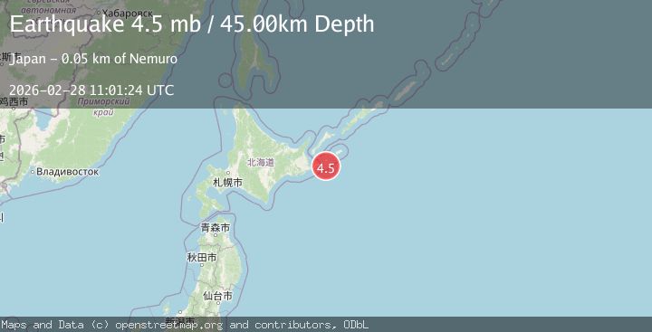 Map of KURIL ISLANDS