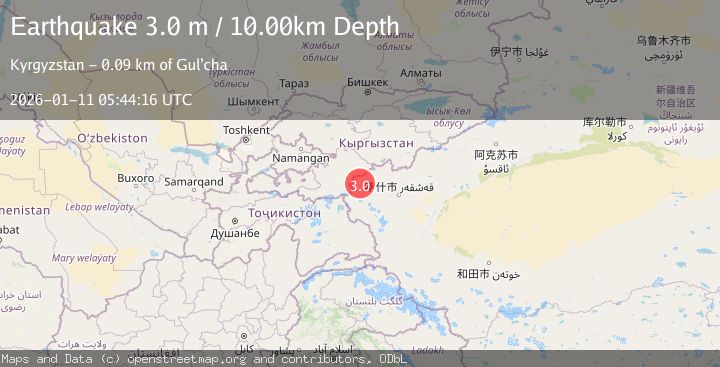 Map of SOUTHERN XINJIANG, CHINA