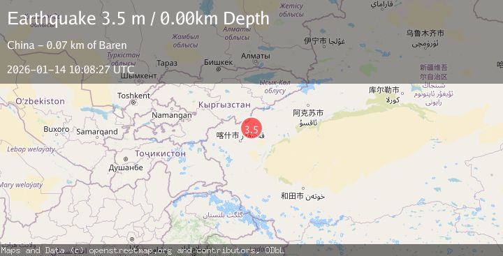 Map of SOUTHERN XINJIANG, CHINA