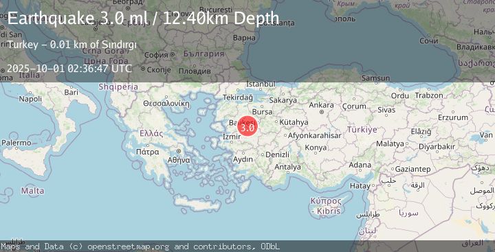 Map of WESTERN TURKEY