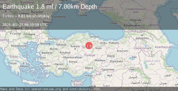 Map of CENTRAL TURKEY