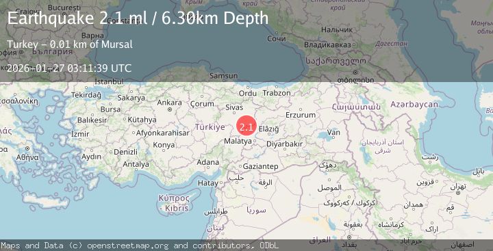 Map of CENTRAL TURKEY