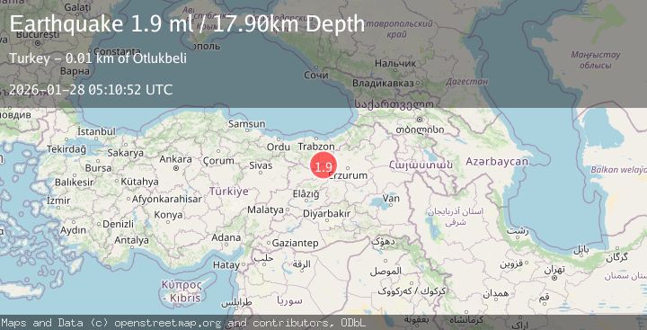 Map of EASTERN TURKEY