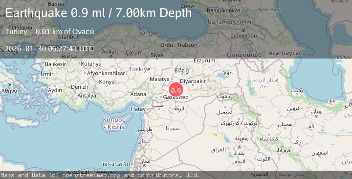 Map of EASTERN TURKEY