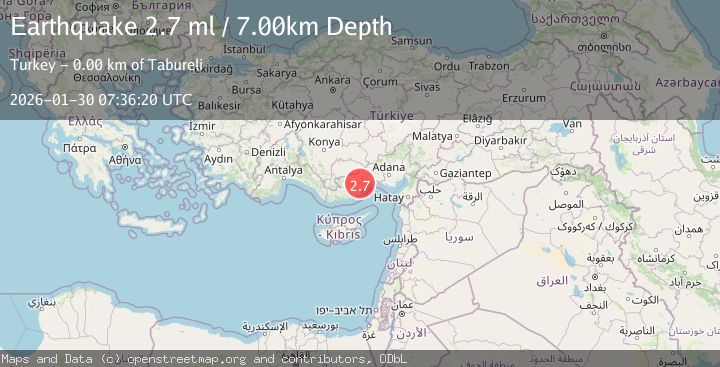 Map of CENTRAL TURKEY