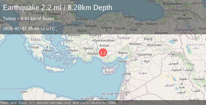 Map of CENTRAL TURKEY