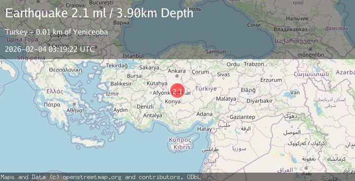 Map of CENTRAL TURKEY