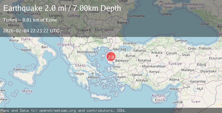 Map of NEAR THE COAST OF WESTERN TURKEY