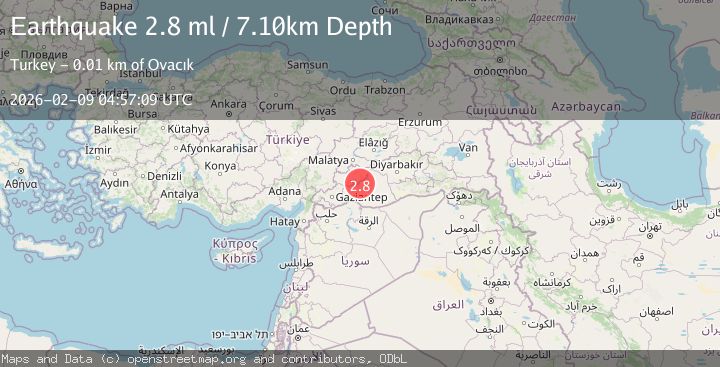 Map of EASTERN TURKEY