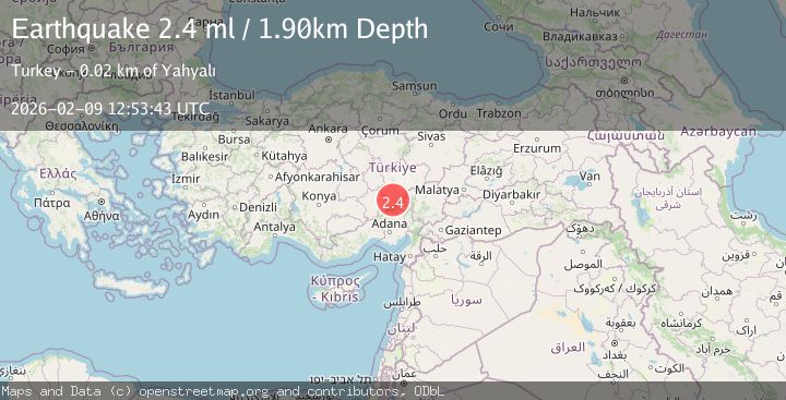 Map of CENTRAL TURKEY