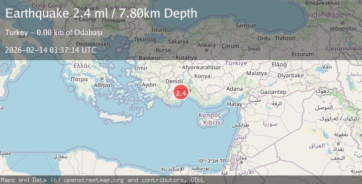 Map of WESTERN TURKEY