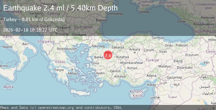 Map of WESTERN TURKEY