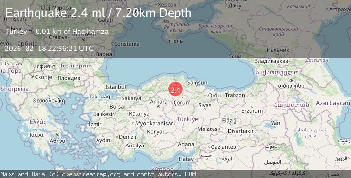 Map of CENTRAL TURKEY
