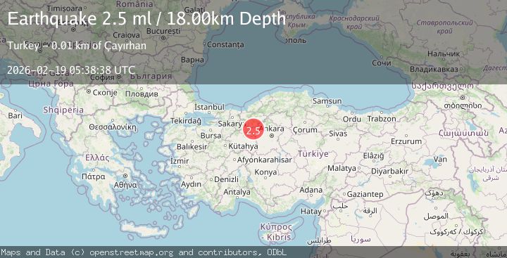 Map of WESTERN TURKEY