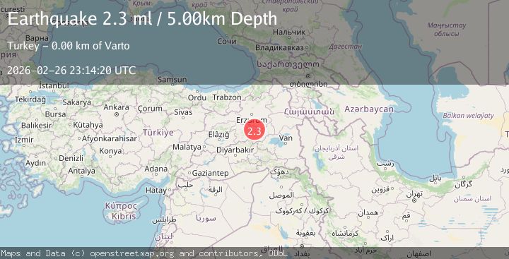 Map of EASTERN TURKEY