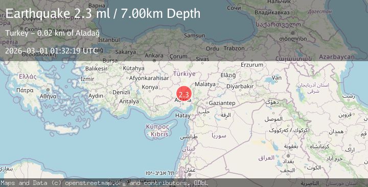 Map of CENTRAL TURKEY
