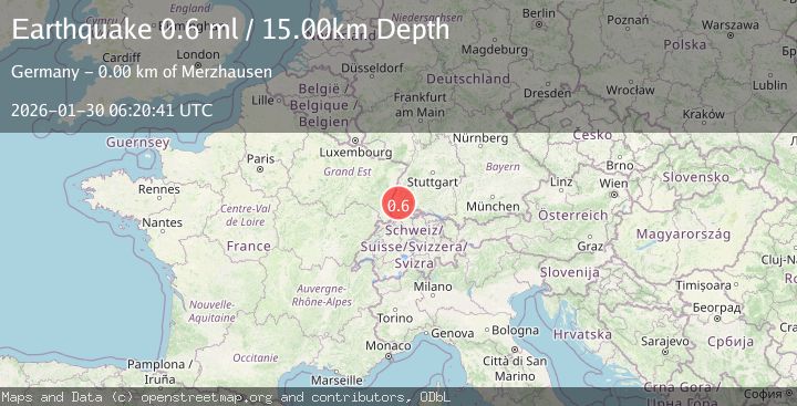Map of FRANCE-GERMANY BORDER REGION
