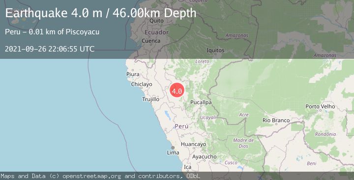 Map of NORTHERN PERU