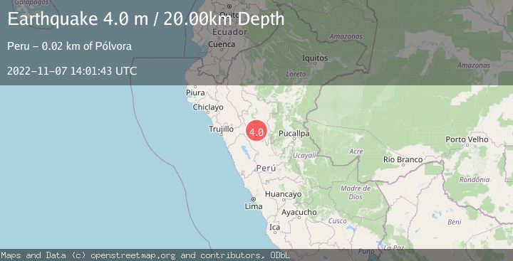 Map of NORTHERN PERU