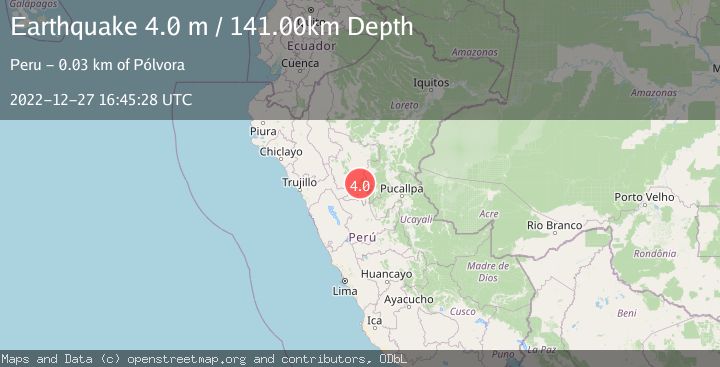 Map of NORTHERN PERU