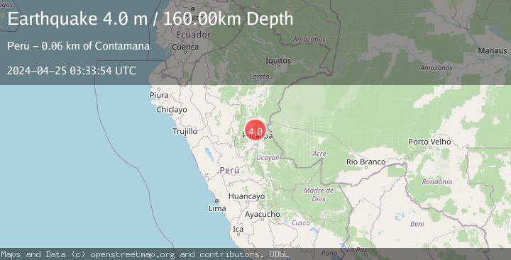 Map of NORTHERN PERU