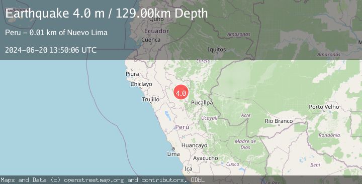 Map of NORTHERN PERU