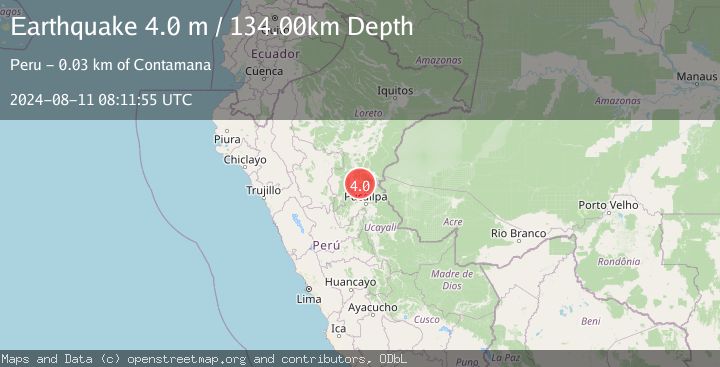Map of NORTHERN PERU