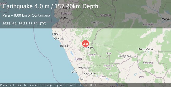 Map of NORTHERN PERU
