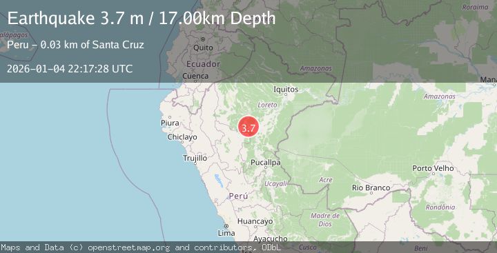 Map of NORTHERN PERU