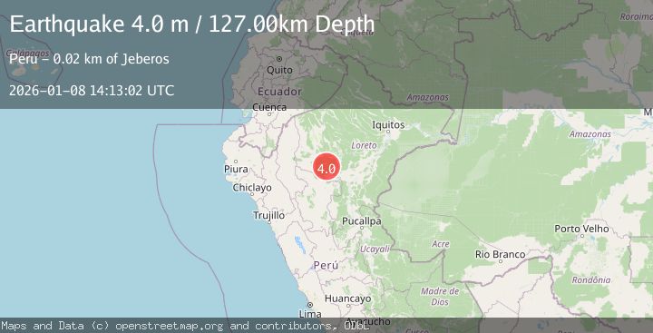 Map of NORTHERN PERU