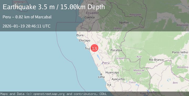 Map of NORTHERN PERU
