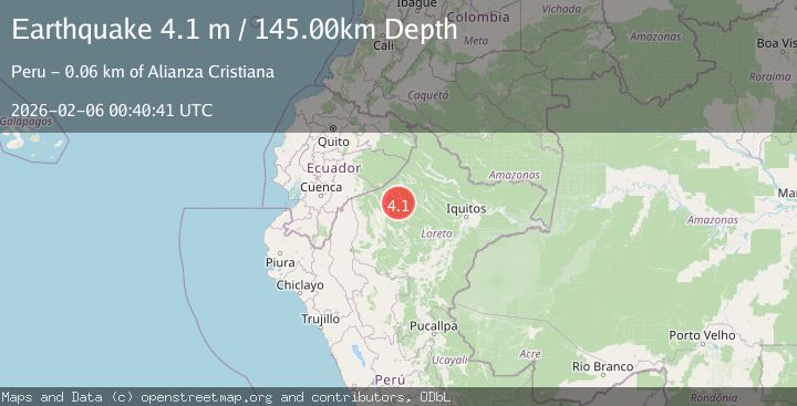 Map of NORTHERN PERU