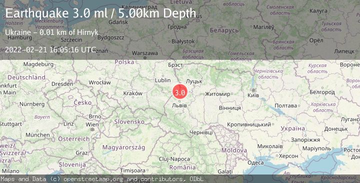 Map of UKRAINE