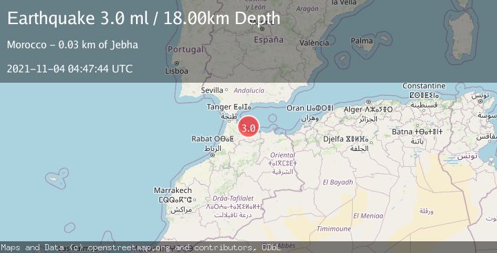 Map of STRAIT OF GIBRALTAR