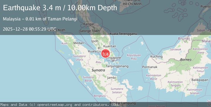 Map of MALAY PENINSULA, MALAYSIA